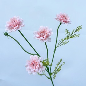 Arreglo Floral, Encantadora Rama Pequeña <span class=keywords><strong>de</strong></span> Crisantemo y Margarita <span class=keywords><strong>de</strong></span> Seda Artificial, Ecológica, Impermeable, para el Día <span class=keywords><strong>de</strong></span> San Valentín - Product Image 4