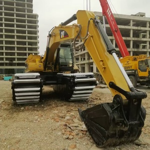 Excavatrice sur chenilles d'occasion de haute qualité 21Ton 320C Excavatrice amphibie de <span class=keywords><strong>buggy</strong></span> de marais excellente pour le creusement de bateaux - Product Image 4