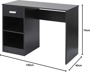 1 Drawer Wooden Bedroom Computer Work Table Office <strong>Desk</strong> Dressing Jewellery <strong>Unit</strong> - Product Image 3