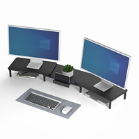 Support innovant pour ordinateur portable à angle réglable pour moniteur de PC en bois avec support de support de table Nouvelle innovation dans les accessoires informatiques