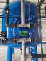 Mesin pengolahan air limbah kartrid filter penyimpanan tangki air tanaman mesin pengolahan air limbah