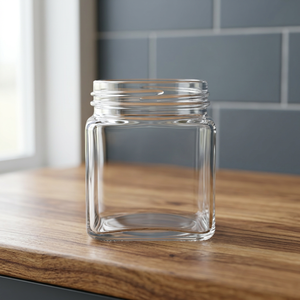 Frasco de vidrio ITC de calidad premium, transparente, apto para alimentos, para salsas, encurtidos, mantequillas y envasado de alimentos, disponible al por mayor. - Product Image 3