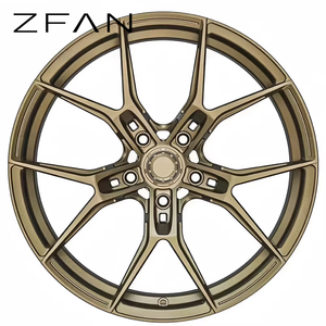 <span class=keywords><strong>ล้อ</strong></span>อัลลอยด์ฟอร์จ ZFAN ขนาด 18-24 นิ้ว ขอบเว้าลึก ลายหลายก้าน ผิวเงา 5x114.3/120/130 PCD สำหรับ M4 สำหรับ 296 - Product Image 1