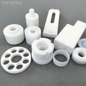 Aangepaste Plastic F4 Flens Pakking <span class=keywords><strong>Ptfe</strong></span> Machinaal Bewerkte Deel Cnc Freesmachines <span class=keywords><strong>Ptfe</strong></span> Reserveonderdelen - Product Image 3