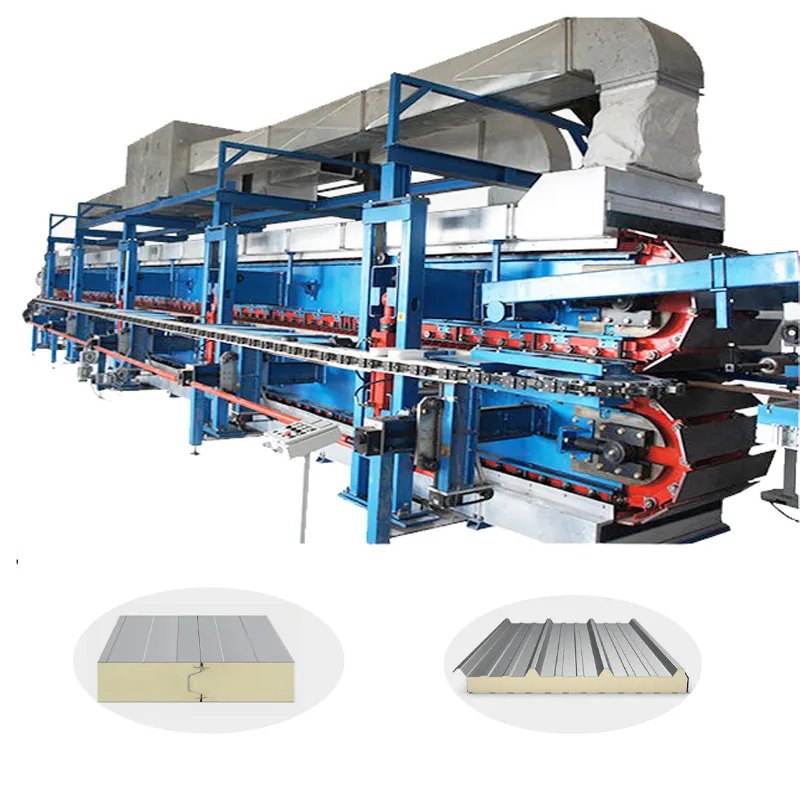 Zhenyou Polyurethane PU Sandwich Panel Machine Production Line