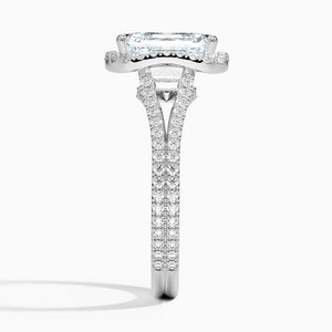 Stylish <b>Crystal</b> Silver <b>Ring</b> for Women Elegant Wedding Engagement Anniversary Gift Jewelry - Product Image 3