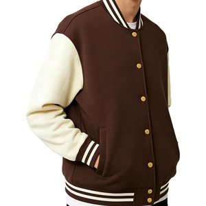 Chaqueta Varsity Casual para Hombre, Estilo Urbano, Cómoda, Duradera y con Tela Resistente, Estilo Universitario Americano Clásico, Chaqueta Letterman para Hombre - Product Image 2
