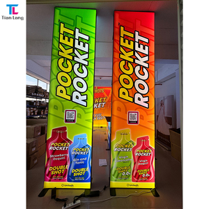 Scatola luminosa portatile personalizzabile in alluminio per fiere per fiera espositiva e Design di stand espositivi - Product Image 2