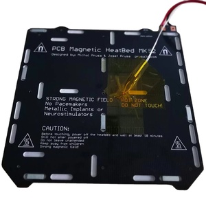 Cama Caliente Magnética MK52 12V/24V para Impresora 3D <span class=keywords><strong>Prusa</strong></span> I3 <span class=keywords><strong>MK3</strong></span>/MK3S con Termistor e Imanes Potentes - Product Image 1