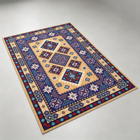 Tapis de salon rectangulaires en polyester, style bohème, en velours cristal, imprimés 3D, antidérapants, minimalistes, les plus vendus pour la maison