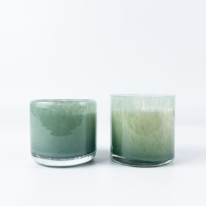 Bougies Parfumées Luxe Multi Mèches <span class=keywords><strong>Grossiste</strong></span> Taille <span class=keywords><strong>Verre</strong></span> Extra Grand Pot <span class=keywords><strong>Bougie</strong></span> Bougies Vertes - Product Image 1