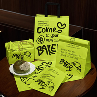 Sacs en papier kraft personnalisés pour pizza, salade, gâteau, dessert, pain - Emballage pour plats à emporter et livraison en restaurant
