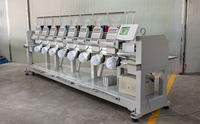 Machine à broder commerciale informatisée à 12 aiguilles avec servomoteur pour le matelassage à usage domestique et les applications industrielles