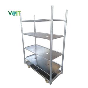 Étagère en contreplaqué transport extérieur jardin serre pépinière métal fleur plante chariot - Product Image 1