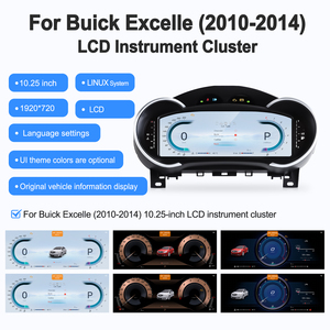 Nuevo Diseño de Panel de Instrumentos Digital Navihua, Velocímetro Automático con Sistema Linux y Carplay, Pantalla LCD para Buick Excelle 2010-2014 - Product Image 2