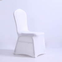 Wholesale Housse De Chaises White Gold Black Chair Cover Stretch Wedding Party Banquet Events Spandex Chair Covers
