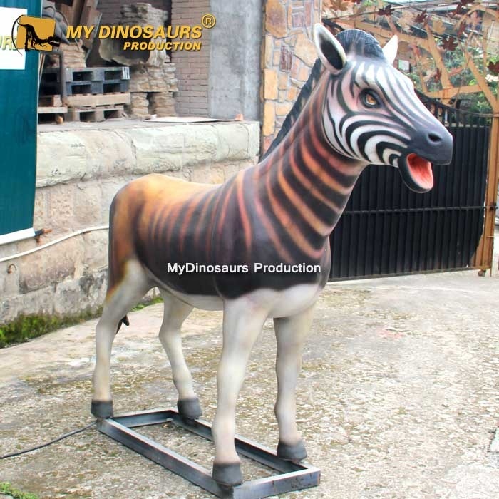 MY DINO AA-101 Kids Playground Amusement Life Size Fiberglass Horse Statue