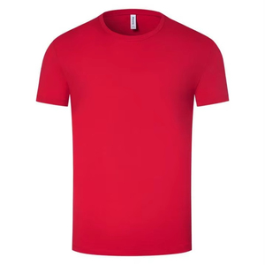 T-shirt à manches courtes à col rond <span class=keywords><strong>jeune</strong></span> et élégant respectueux de la peau, confortable, respirant simple et polyvalent - Product Image 1