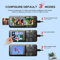 Base de Conexión para Juegos MiraBox H1 con Hub USB C, Control Táctil, Expansión HDMI y Ethernet para Configuración de PC