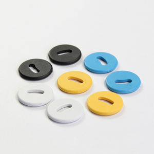 Tag Laundry Rfid 13.56MHz Chip n tag 216 Pps Nfc dapat dicuci tombol Tag pelacakan cucian - Product Image 2