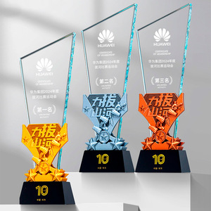 Trophée en cristal transparent personnalisé de style <span class=keywords><strong>pyramide</strong></span>, écologique, en gros, avec impression par sublimation pour récompenses et cadeaux d'affaires - Product Image 5
