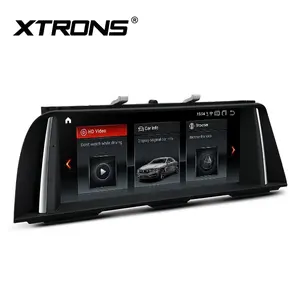 XTRONS 10.25 "شاشة تعمل باللمس الروبوت 10.0 sat nav نظام ملاحة بالسيارة لسيارات BMW 5 سلسلة F10 F11 نظام NBT