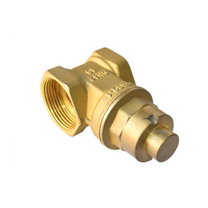 Vanne à boisseau magnétique à verrouillage automatique en cuivre DN15 pour climatisation, compteur d'eau, robinet d'eau 20 25, vanne à boisseau de haute qualité - Product Image 1