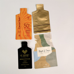 Sacchetti Personalizzati a Forma <span class=keywords><strong>di</strong></span> Bottiglia in <span class=keywords><strong>Carta</strong></span> Biodegradabile per Campioni, Gel Sportivi, Miele, Bevande Energetiche - Product Image 2