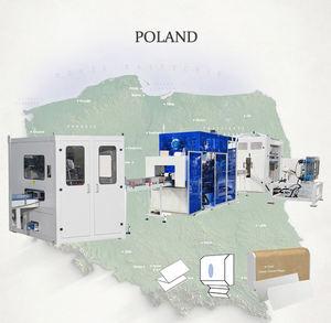 Ligne de production d'essuie-mains à haut profit 6 lignes d'essuie-mains Z Fold Machine de fabrication d'essuie-mains N Fold Machine de fabrication de tissus d'essuie-mains - Product Image 2