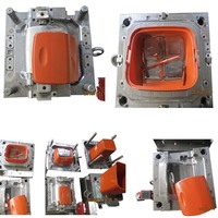 Moule pour poubelle extérieure en plastique, fabrication ODM/OEM à Taizhou, Chine, pour barils d'emballage et bacs à déchets extérieurs