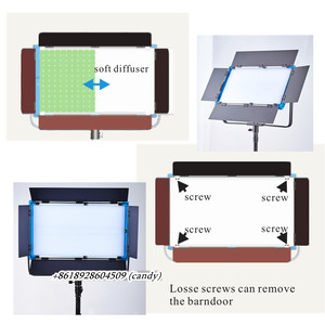 A-2200IV professionale led studio light dmx controllo 100w luci pannello regolabile bi colore 3200k-5500k con per fotocamera digitale - Product Image 6