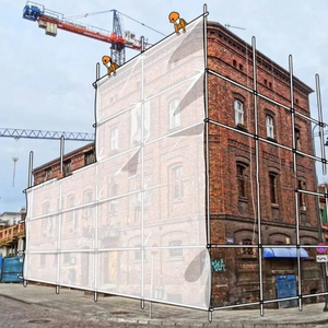 Bâche transparente <span class=keywords><strong>en</strong></span> PE/<span class=keywords><strong>PVC</strong></span> à grille, matériau brut pour <span class=keywords><strong>abri</strong></span> <span class=keywords><strong>de</strong></span> <span class=keywords><strong>jardin</strong></span>, bâche imperméable pour pergola extérieure, housse <span class=keywords><strong>de</strong></span> protection contre la pluie pour meubles - Product Image 2