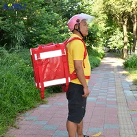 עמיד למים motocycle משלוח תיבת משלוח מזון תיק משלוח אופני תיבה