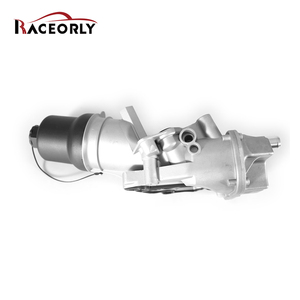 RACEORLY 06D115397K 06D115397J Conjunto de Carcasa de Filtro de Aceite de Aluminio para VW Golf Jetta Audi A3 2.0 FSI AXW BVY - Product Image 3