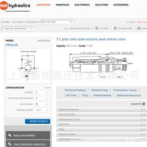 MBIA-LJN MBIALJN MBIA LJN Producto Original SUN HYDRAULICS Nuevo - Product Image 1