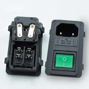 Zócalo AC C14 con interruptor LED, aplicación <span class=keywords><strong>industrial</strong></span> de 10A, 1 A - Product Image 5