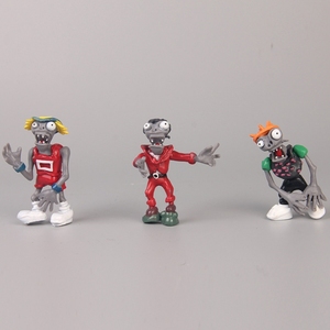 Plants Vs. Action 9 pièces/ensemble Figurines de zombies Poupée <span class=keywords><strong>PVZ</strong></span> Figurine d'anime Jouet en PVC pour cadeau artisanat en plastique - Product Image 2