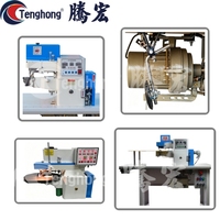 Tenghong TH-292 automatique cimentation à chaud Machine de pliage pour bord en cuir supérieur ciment chaud chaussure couture bande bord pliant nouveau