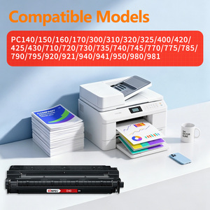 Cartouche de toner noir compatible <span class=keywords><strong>Canon</strong></span> E-40 à utiliser pour <span class=keywords><strong>Canon</strong></span> PC140/150/160/170/<span class=keywords><strong>300</strong></span>/310/320/325/400 - Product Image 2