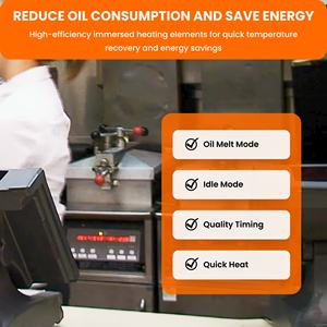 Multifuncional Gaz incluso cocina freidora a presión Broaster pollo 380 V Freidora Pollo <span class=keywords><strong>Broster</strong></span> con certificado Ce - Product Image 6