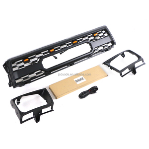 גריל שחור ABS בעיצוב חדש לרכב שטח עם תאורה מתאים להילוקס 4RUNNER 2WD PICKUP 1989-1991 - Product Image 2