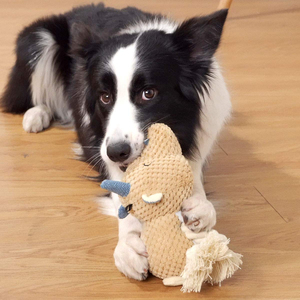 Jouet en peluche pour chien, forme d'animal de dessin animé, résistant aux morsures, interactif, jouet à mâcher pour chien, vente chaude - Product Image 2