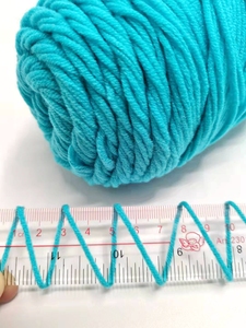 Ensemble de fil de coton au lait <span class=keywords><strong>5</strong></span> plis, couleur douce, mélange de couleurs, fil de coton au lait 100g - Product Image 2