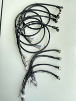 Connecteur M16 mâle à 4 broches pour montage sur panneau, résistant aux vibrations, étanche à la poussière, prise circulaire d'aviation pour la transmission de signaux de capteur