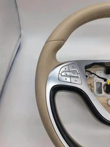 Volant de voiture personnalisé en bois de pêche <span class=keywords><strong>à</strong></span> <span class=keywords><strong>prix</strong></span> réduit nouvel état adapté pour 809 S Class W221 2008 2009 2010 2011 2012 2013 2014 - Product Image 2