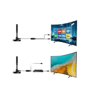 电视用高增益室内室外电视天线360度接收DTMB数字IEC F MCX电视天线