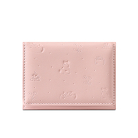 Dompet Lipat Tiga Motif Kucing Lucu TAOMICMIC untuk Wanita, Dompet Kartun Gaya Korea untuk Pelajar