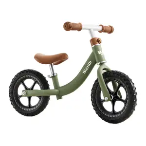 Equilíbrio para bebês, venda acessível, quadro de liga de 12 polegadas, pedal de bicicleta sem corrente