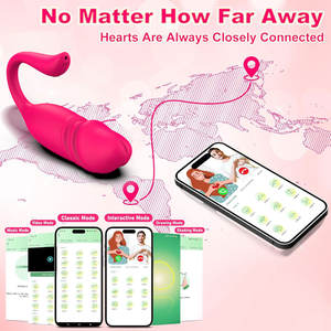 JRUI App seks oyuncakları uzaktan kumanda çiftler vibratör silikon klitoral vibratör giyilebilir külot Vibrador GirlAdultSexToysforWoman - Product Image 3