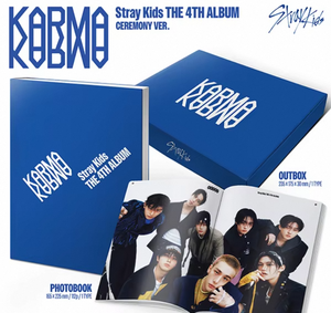 อัลบั้มเต็มชุดที่ 4 ของ Stray Kids รุ่น KARMA Standard Edition ของแท้ พร้อมซีดีเพลง Kpop แบบซีล  รวมโฟโต้บุ๊ค โฟโต้การ์ดแบบสุ่ม และมินิโปสเตอร์ - Product Image 2